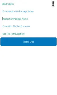 Obb Installer android App screenshot 2